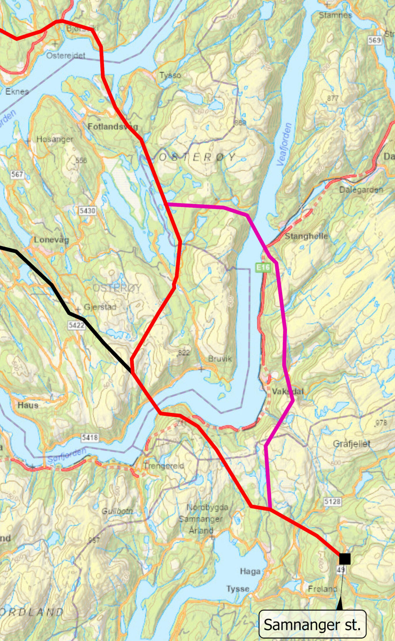 faksimile frå konsesjonssak hos NVE faksimile frå konsesjonssak hos NVE